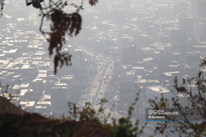 تبریز در وضعیت قرمز؛ شهر زیر غبار آلودگی