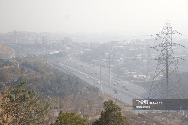 تبریز در وضعیت قرمز؛ شهر زیر غبار آلودگی