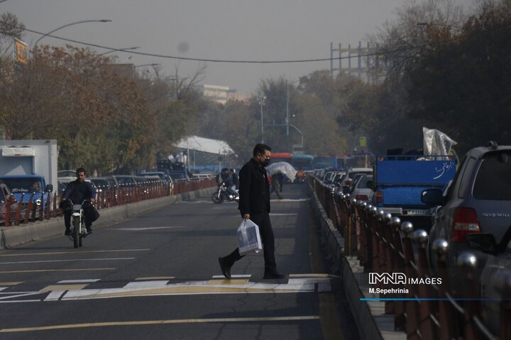 تبریز در وضعیت قرمز؛ شهر زیر غبار آلودگی