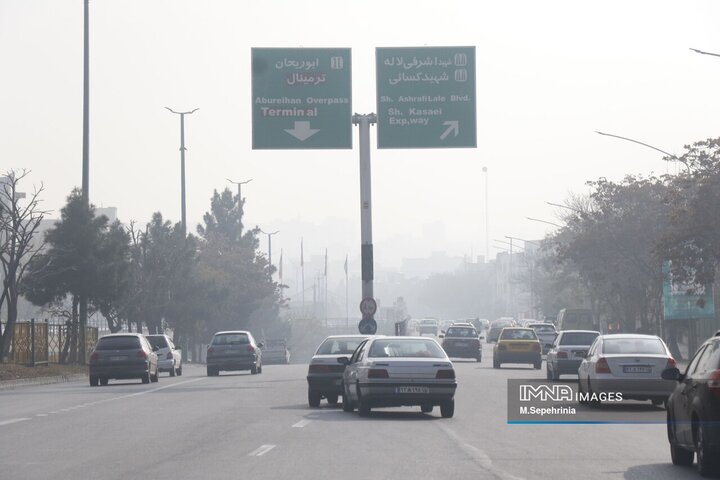 تبریز در وضعیت قرمز؛ شهر زیر غبار آلودگی