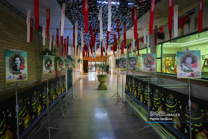 تشییع شهید گمنام در پایانه مسافربری کاوه