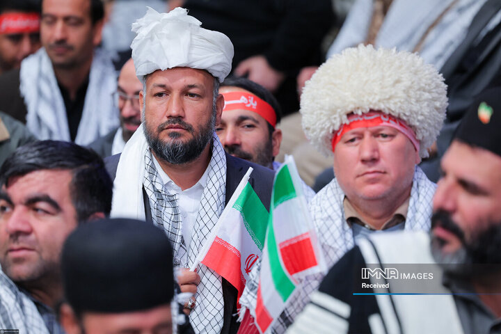 مراسم روز بسیج در حسینیه امام خمینی(ره)