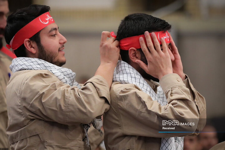 مراسم روز بسیج در حسینیه امام خمینی(ره)