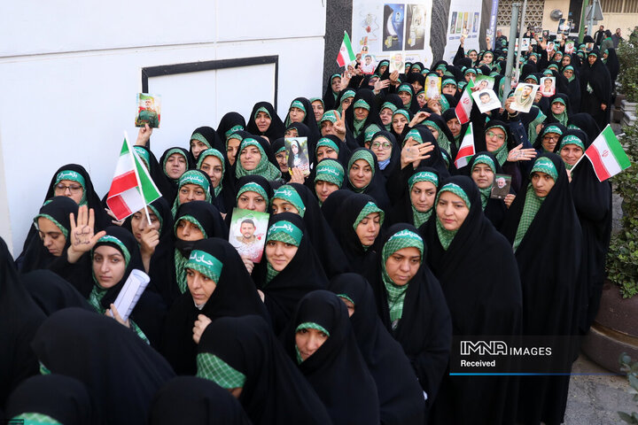 مراسم روز بسیج در حسینیه امام خمینی(ره)