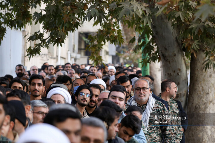 مراسم روز بسیج در حسینیه امام خمینی(ره)