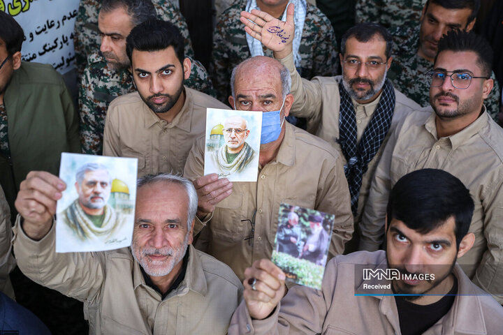 مراسم روز بسیج در حسینیه امام خمینی(ره)