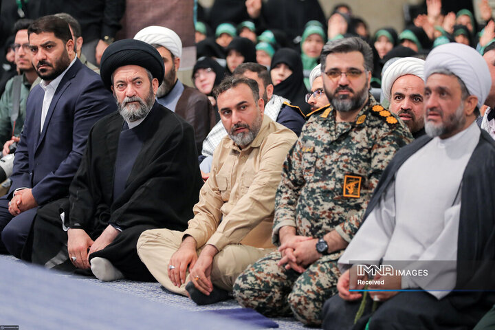 مراسم روز بسیج در حسینیه امام خمینی(ره)