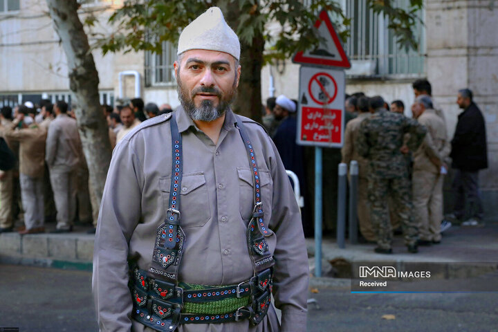 مراسم روز بسیج در حسینیه امام خمینی(ره)