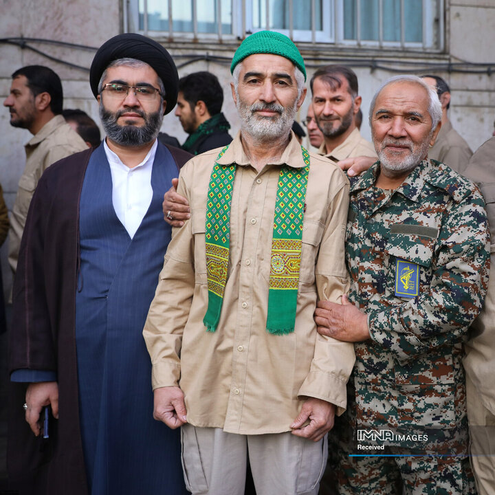 مراسم روز بسیج در حسینیه امام خمینی(ره)