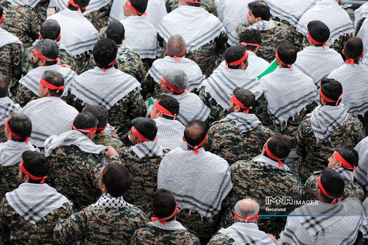 مراسم روز بسیج در حسینیه امام خمینی(ره)