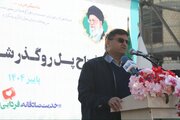تقاطع غیرهمسطح شهدای خدمت نمادی از توان مهندسی ایرانی در راستای اقتصاد مقاومتی است