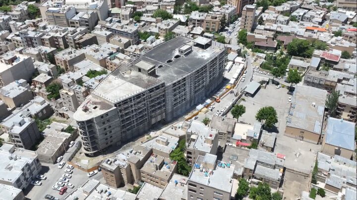 پارکینگ طبقاتی آقاجانی‌بیگ همدان آماده بهره‌برداری است