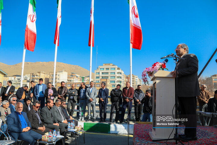 افتتاح بزرگترین پروژه فنی مهندس شهری شهرکرد