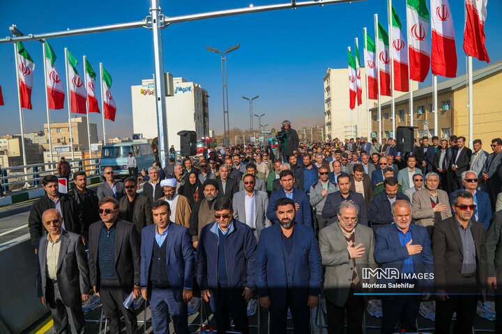 افتتاح بزرگترین پروژه فنی مهندس شهری شهرکرد