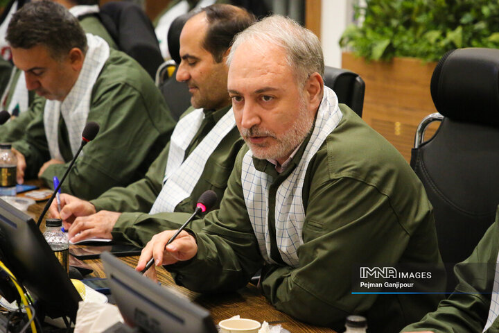 نشست صمیمانه اعضای شورای اسلامی شهر با فرماندهان پایگاه‌های بسیج شهرداری اصفهان