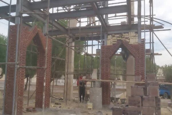 یادمان شهید گمنام کوی رمضان؛ تجلی فرهنگ ایثار در اهواز