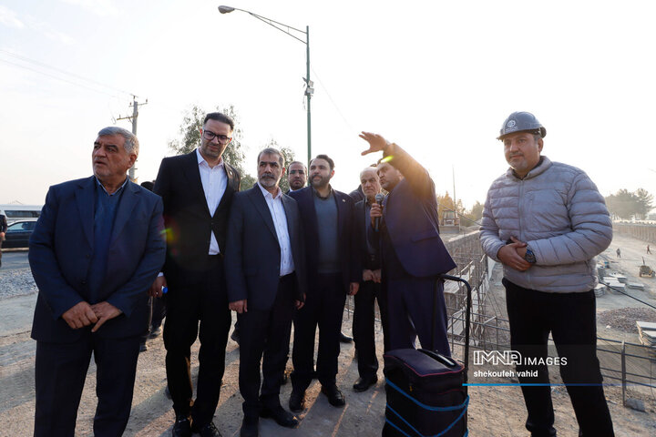 بازدید مدیران شهری و بانک شهر از پروژه‌های شهر اصفهان