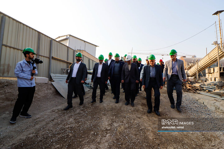 بازدید مدیران شهری و بانک شهر از پروژه‌های شهر اصفهان