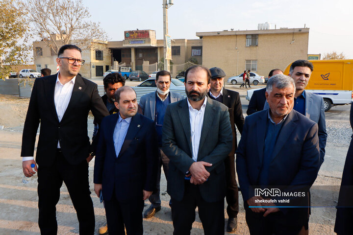 بازدید مدیران شهری و بانک شهر از پروژه‌های شهر اصفهان