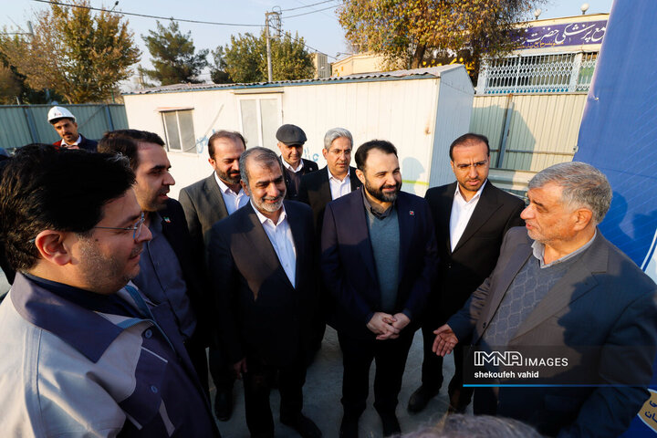 بازدید مدیران شهری و بانک شهر از پروژه‌های شهر اصفهان