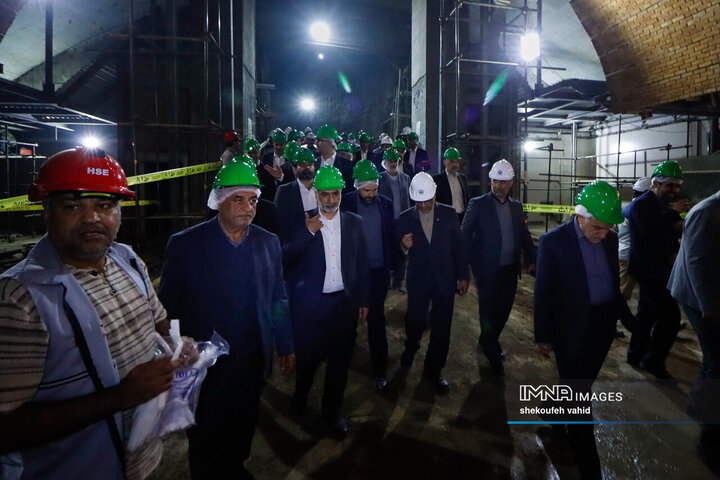 بازدید مدیران شهری و بانک شهر از پروژه‌های شهر اصفهان