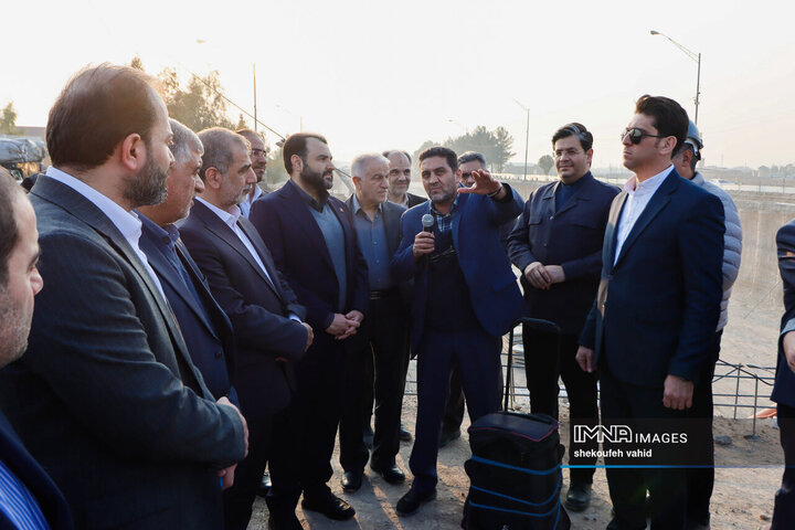 بازدید مدیران شهری و بانک شهر از پروژه‌های شهر اصفهان