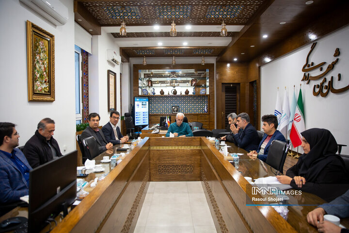 جلسه میز هوشمندسازی شهرداری اصفهان
