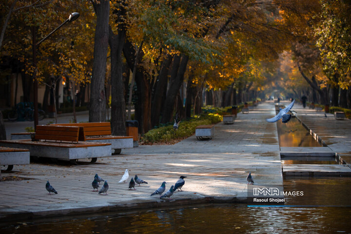 پاییز هزار رنگ اصفهان
