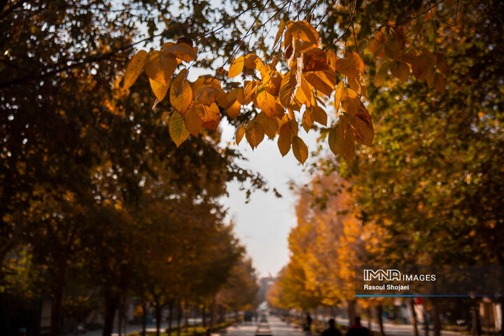 پاییز هزار رنگ اصفهان