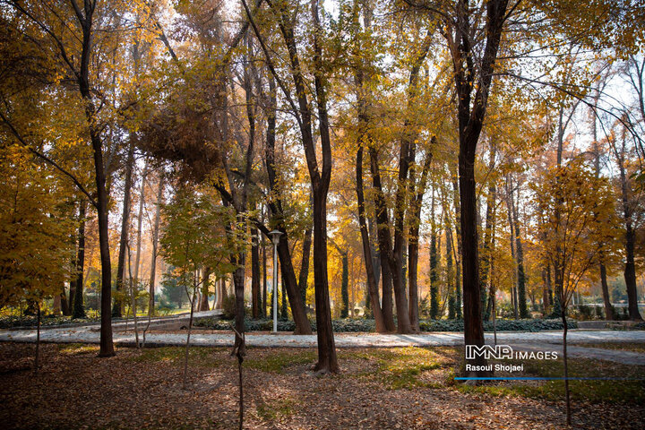 پاییز هزار رنگ اصفهان