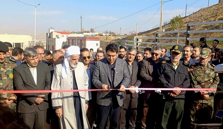 تقاطع غیرهمسطح تکیه و چمن سنندج به افتتاح رسید