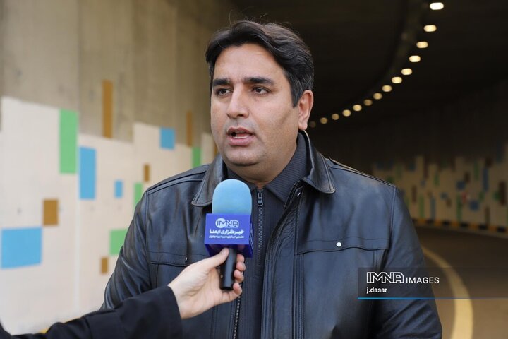 افتتاح پروژه تقاطع غیرهمسطح تکیه و چمن سنندج