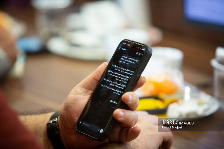 نشست خبری مدیر منطقه 12 شهرداری اصفهان