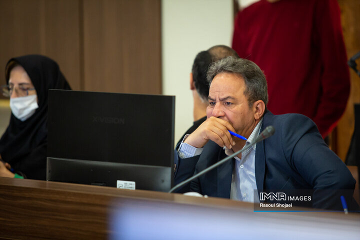 نشست خبری مدیر منطقه 12 شهرداری اصفهان