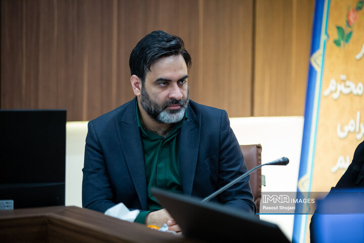 نشست خبری مدیر منطقه 12 شهرداری اصفهان