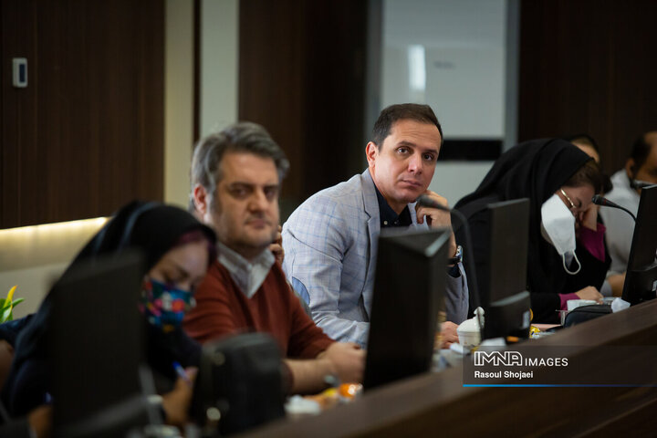 نشست خبری مدیر منطقه 12 شهرداری اصفهان