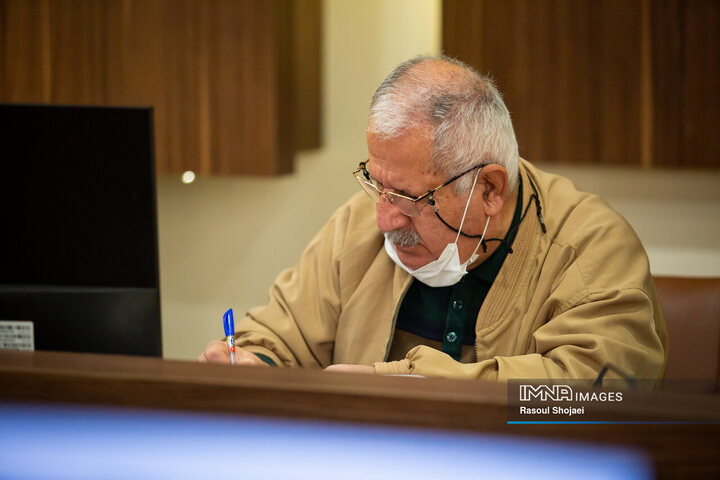 نشست خبری مدیر منطقه 12 شهرداری اصفهان