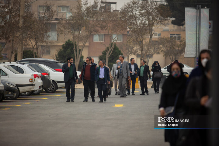 نشست خبری مدیر منطقه 12 شهرداری اصفهان