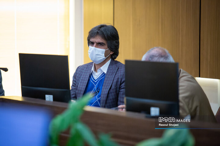 نشست خبری مدیر منطقه 12 شهرداری اصفهان