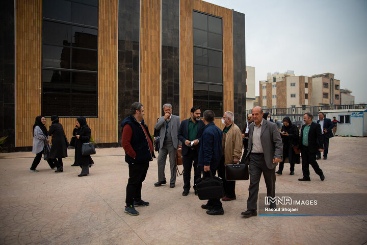 نشست خبری مدیر منطقه 12 شهرداری اصفهان