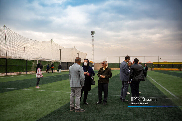 نشست خبری مدیر منطقه 12 شهرداری اصفهان