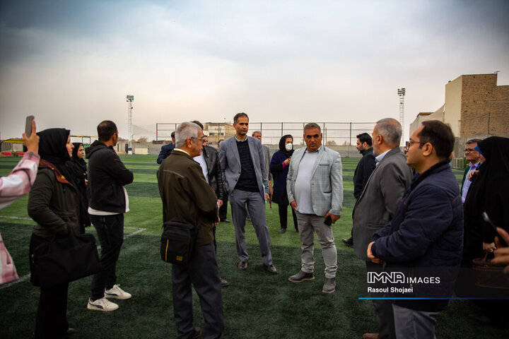 نشست خبری مدیر منطقه 12 شهرداری اصفهان