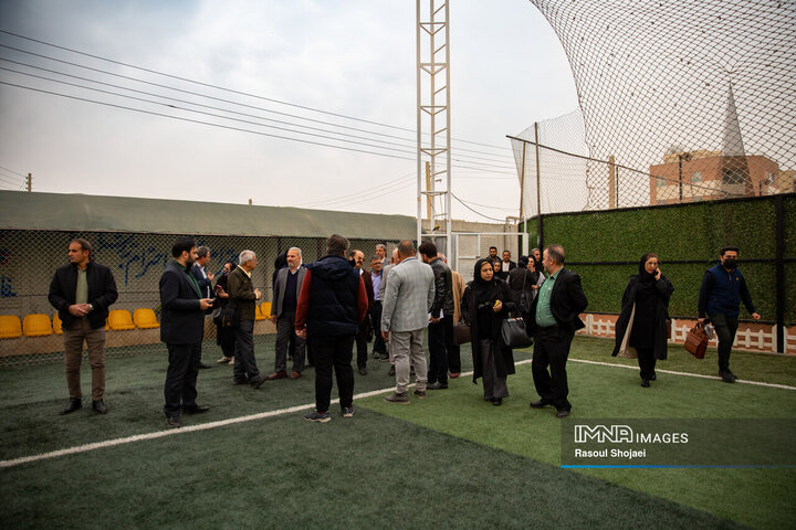 نشست خبری مدیر منطقه 12 شهرداری اصفهان