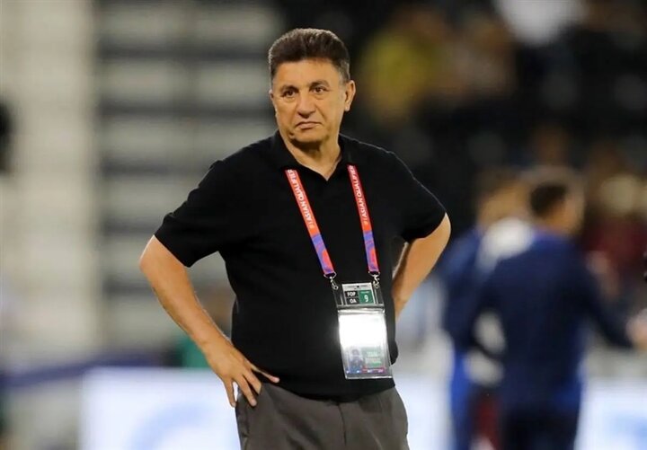 حضور قلعه‌نویی در محل برگزاری قرعه‌کشی جام جهانی + عکس