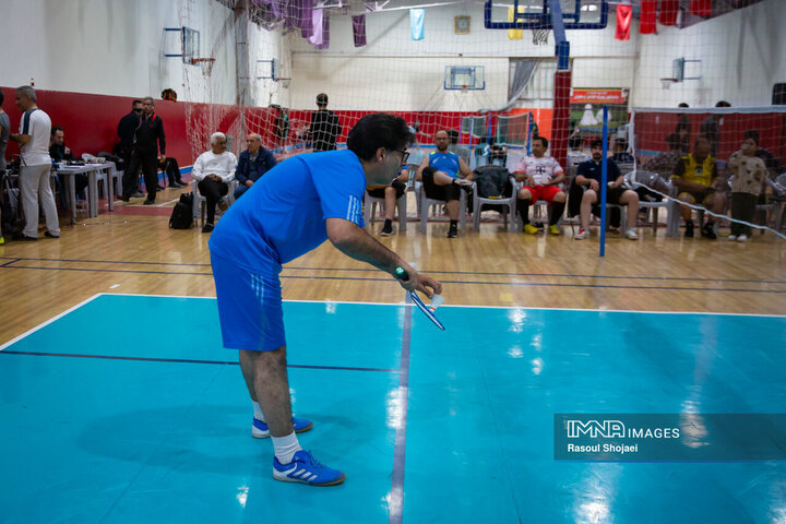 مسابقات بدمینتون کارکنان شهرداری اصفهان