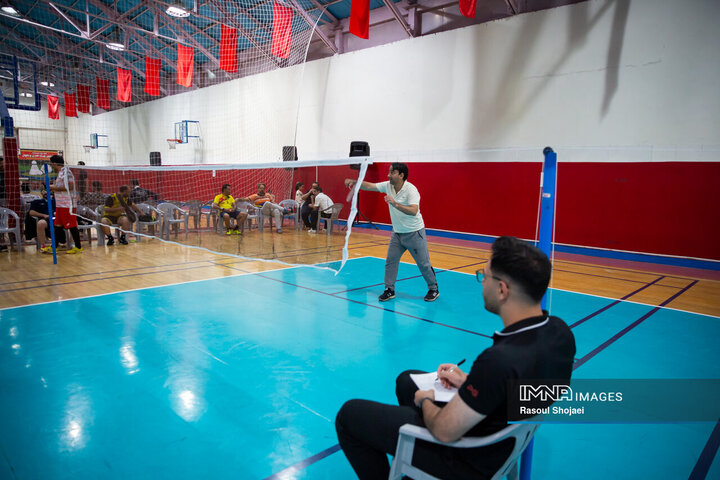 مسابقات بدمینتون کارکنان شهرداری اصفهان