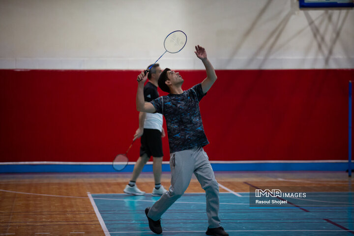 مسابقات بدمینتون کارکنان شهرداری اصفهان