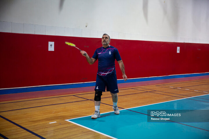 مسابقات بدمینتون کارکنان شهرداری اصفهان