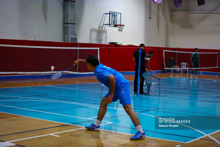 مسابقات بدمینتون کارکنان شهرداری اصفهان