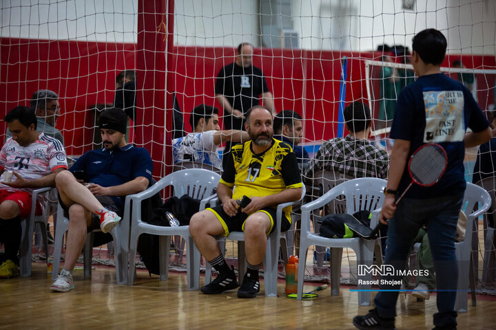 مسابقات بدمینتون کارکنان شهرداری اصفهان